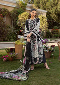 EF Dhannak 3pc Unstitched EMB Suit
