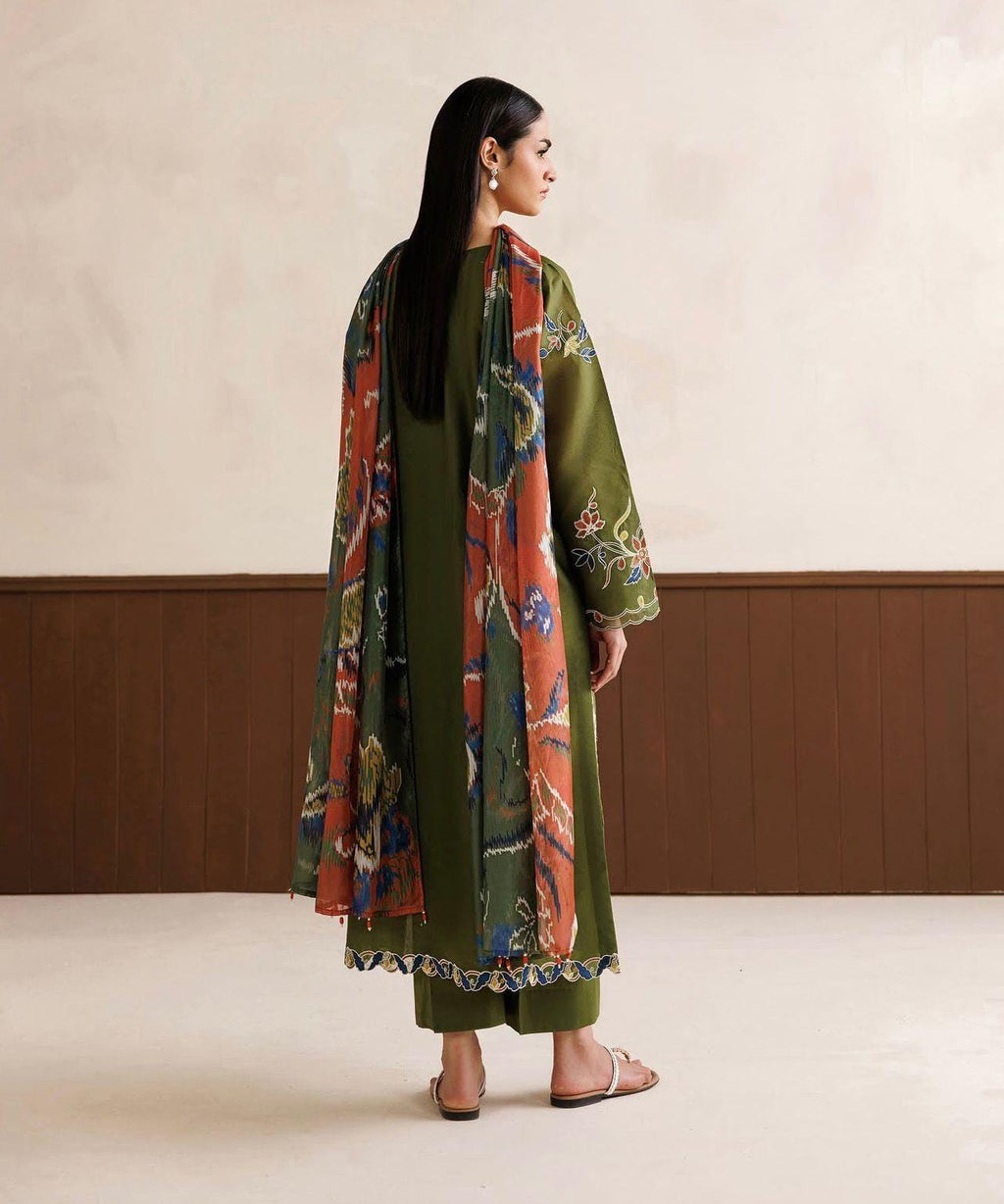 BQE 3pc Unstitched EMB Suit