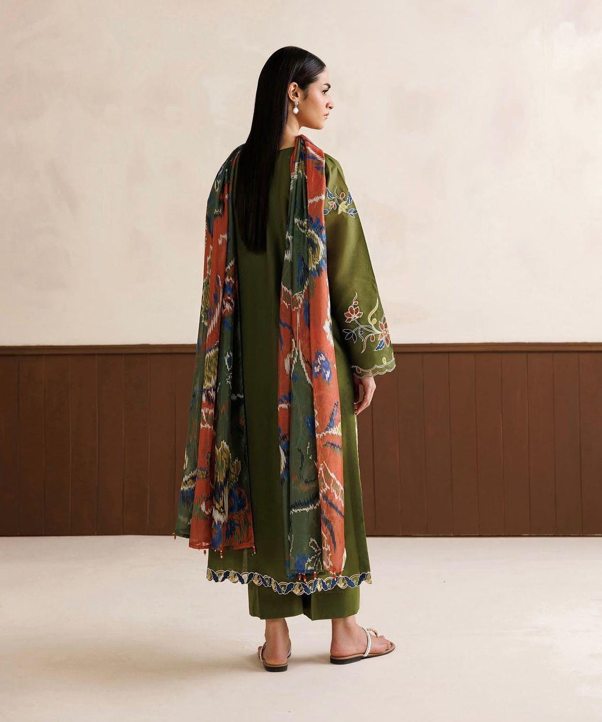 BQE 3pc Unstitched EMB Suit
