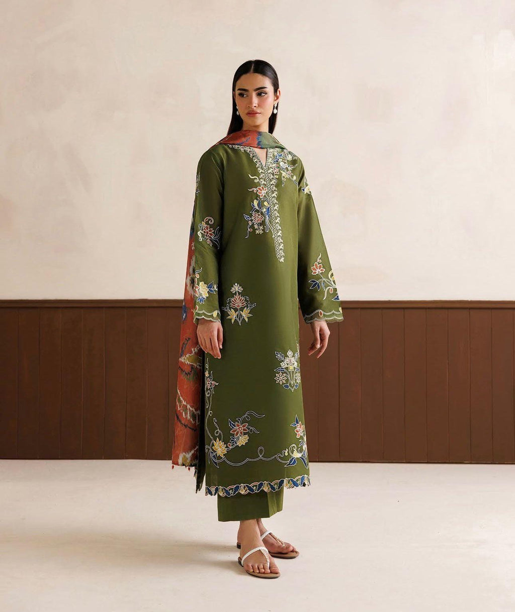 BQE 3pc Unstitched EMB Suit