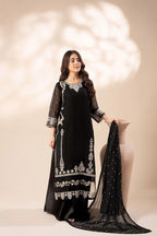 Agha Noor Article Chiffon Embroidered 3piece