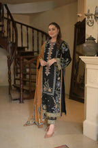 Aneela's Winter 3piece EMB Unstitched